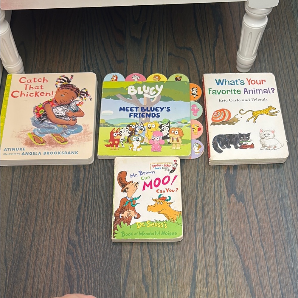 Children's Book Set - Bluey, Dr. Seuss, Eric Carle